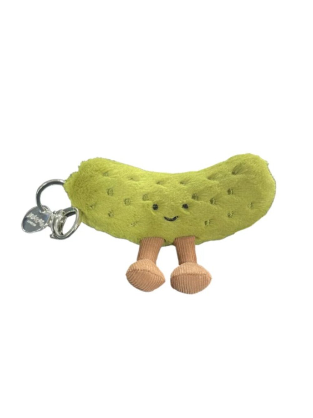 JELLYCAT AMUSEABLES PICKLE BAG CHARM
